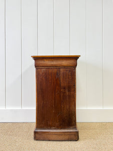 A Charming Diminutive French Mahogany Nightstand c1890