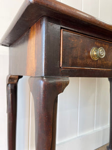 Antique English Mahogany Console Table Lowboy c1800