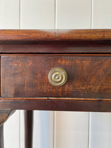 Antique English Mahogany Console Table Lowboy c1800