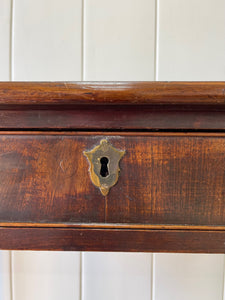 Antique English Mahogany Console Table Lowboy c1800