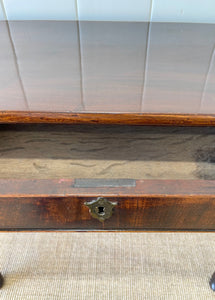 Antique English Mahogany Console Table Lowboy c1800