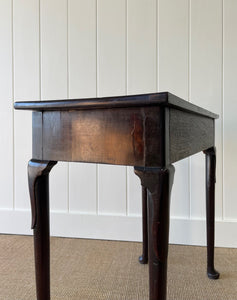 Antique English Mahogany Console Table Lowboy c1800