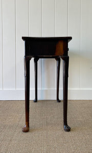 Antique English Mahogany Console Table Lowboy c1800