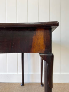 Antique English Mahogany Console Table Lowboy c1800