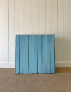 An English Blue Painted Cupboard or Cabinet c1890