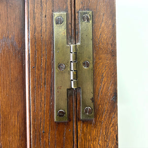 A Stately English 18th Century Oak Cupboard