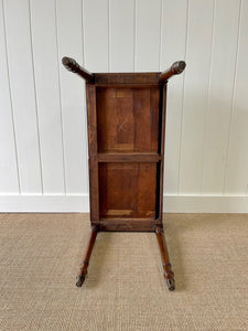 Antique English Mahogany Console Side Table c1860