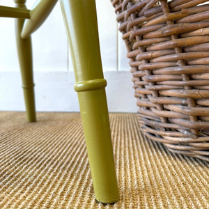 A Pair of Antique Ash Wheel Back Side Chairs