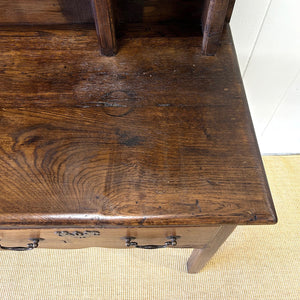 A George III Style Country Made Oak Welsh Dresser