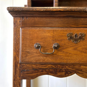 A George III Style Country Made Oak Welsh Dresser