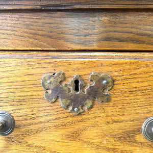 A George III Style Country Made Oak Welsh Dresser