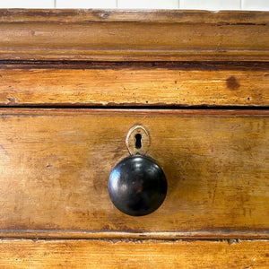 An Antique 19th Century French Pine Chest of Drawers Dresser