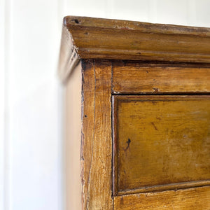 An Antique 19th Century French Pine Chest of Drawers Dresser