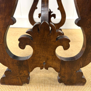 A Vintage Spanish Style Oak Side Table