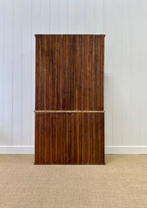 A 19th Century Pine Cupboard with Glazed Upper Doors