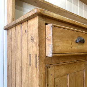 A 19th Century Monumental Pine Welsh Kitchen Dresser 9ft Tall or Hutch