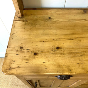 A 19th Century Monumental Pine Welsh Kitchen Dresser 9ft Tall or Hutch