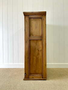 A Handsome English 19th Pine Cupboard