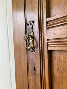 A Handsome English 19th Pine Cupboard