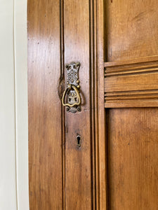 A Handsome English 19th Pine Cupboard