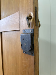 A Handsome English 19th Pine Cupboard