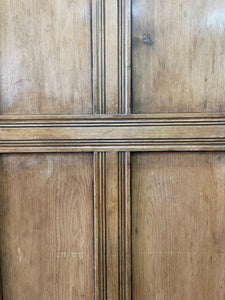 A Handsome English 19th Pine Cupboard