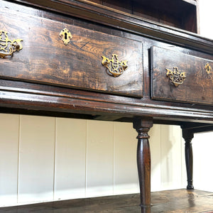 A George III Style Oak Welsh Dresser