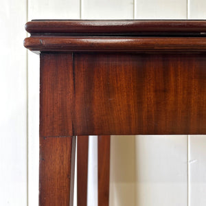 Antique English Country Mahogany Console Table c1890