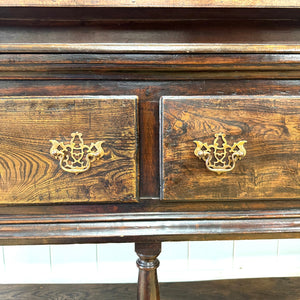 A George III Style Oak Welsh Dresser