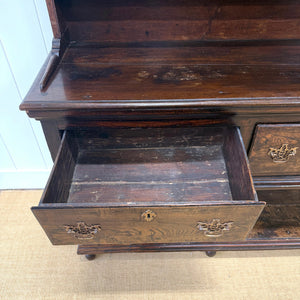 A George III Style Oak Welsh Dresser