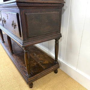 A George III Style Oak Welsh Dresser