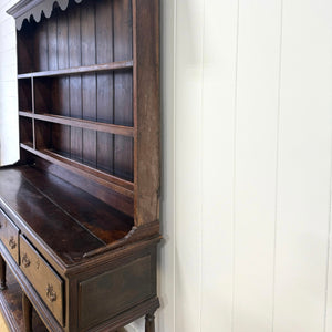 A George III Style Oak Welsh Dresser