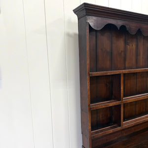 A George III Style Oak Welsh Dresser