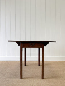 A Georgian English Mahogany Country-Made Pembroke table c1800