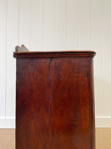 An Antique English Mahogany Chest of Drawers c1890