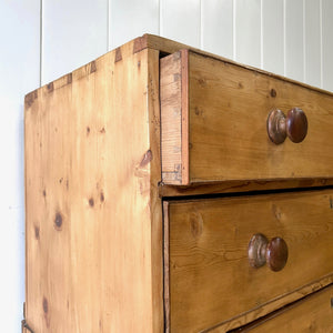 An Antique English Regency Caddy Chest of Drawers/Dresser c1810