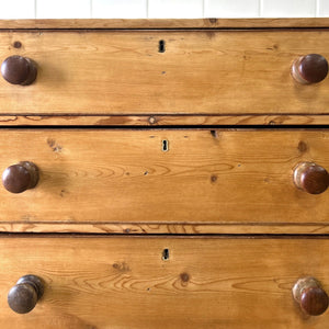 An Antique English Regency Caddy Chest of Drawers/Dresser c1810