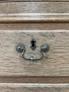 A Large 18th Century English Oak Linen Press Cupboard