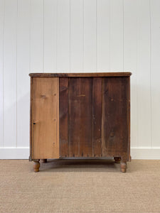 An Antique English Pine Chest of Drawers/Dresser c1890