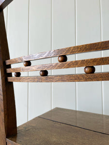 A Set of 4 English Oak and Elm Georgian Chairs c1800