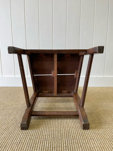 A Set of 4 English Oak and Elm Georgian Chairs c1800