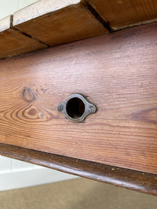 A Good English Pine 6ft Dining Table c1890