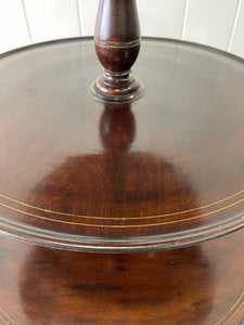 An English 18th Century Mahogany "What-Not" shelf or Dumb Waiter