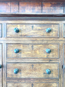 A Wonderful Large Oak Welsh Dresser or Cupboard c1800