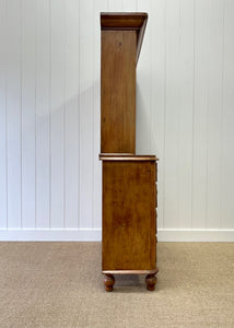 A Early 19th Century English Pine Bookcase