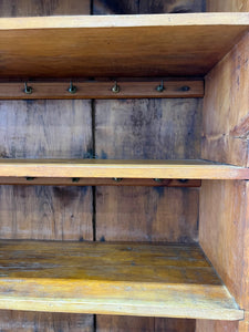 A Early 19th Century English Pine Bookcase