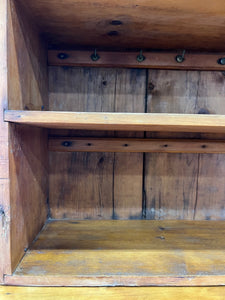 A Early 19th Century English Pine Bookcase