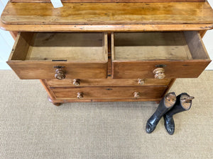 A Early 19th Century English Pine Bookcase