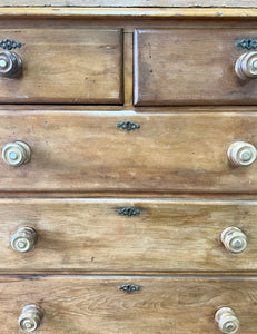 A Early 19th Century English Pine Bookcase