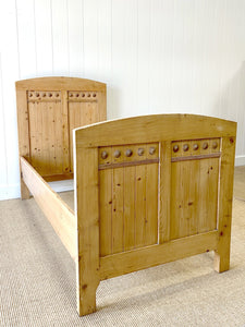 Antique Pine Bedroom Sets (Bed Frame, Nightstand and Wardrobe)